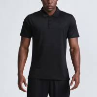 2024 Custom label plus size trendy blank polo t shirt men quick dry