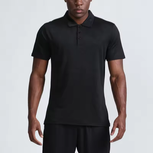 2024 Custom label plus size trendy blank polo t shirt men quick dry