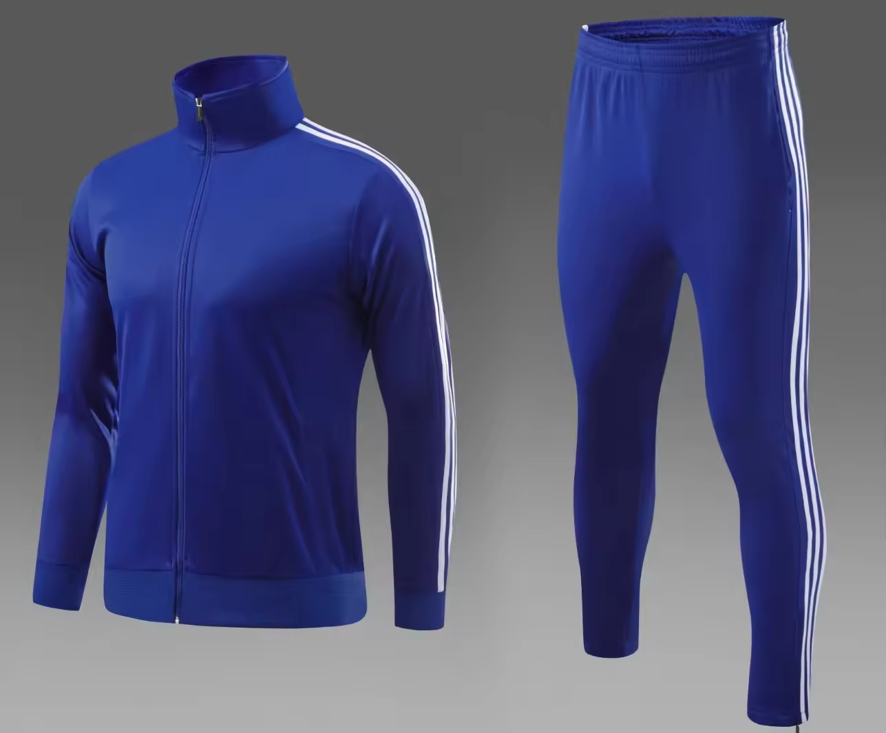 Fitness clothes mens autumn and winter tight running training fast dry clothes long sleeves and trousers sports