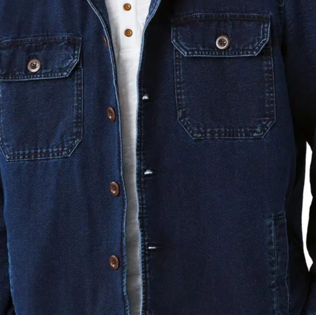 New Style Mens Large Size Denim Jacket Casual Style Personality Fashion Denim Shirt Male Solid Blue Color